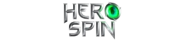 HeroSpin επίσημο λογότυπο σε ανοιχτό φόντο
